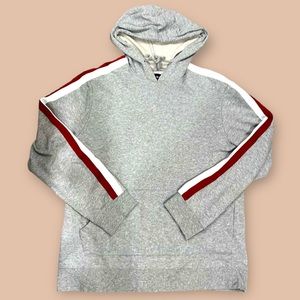 Pacsun Sweatshirt Small Pullover Hoodie Striped Relaxed Drawstring